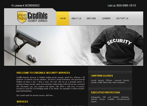 Sample security site