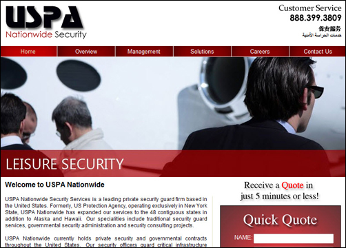 Sample Security Website