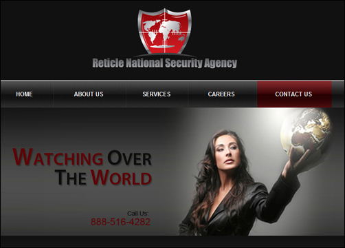 Security Business Website